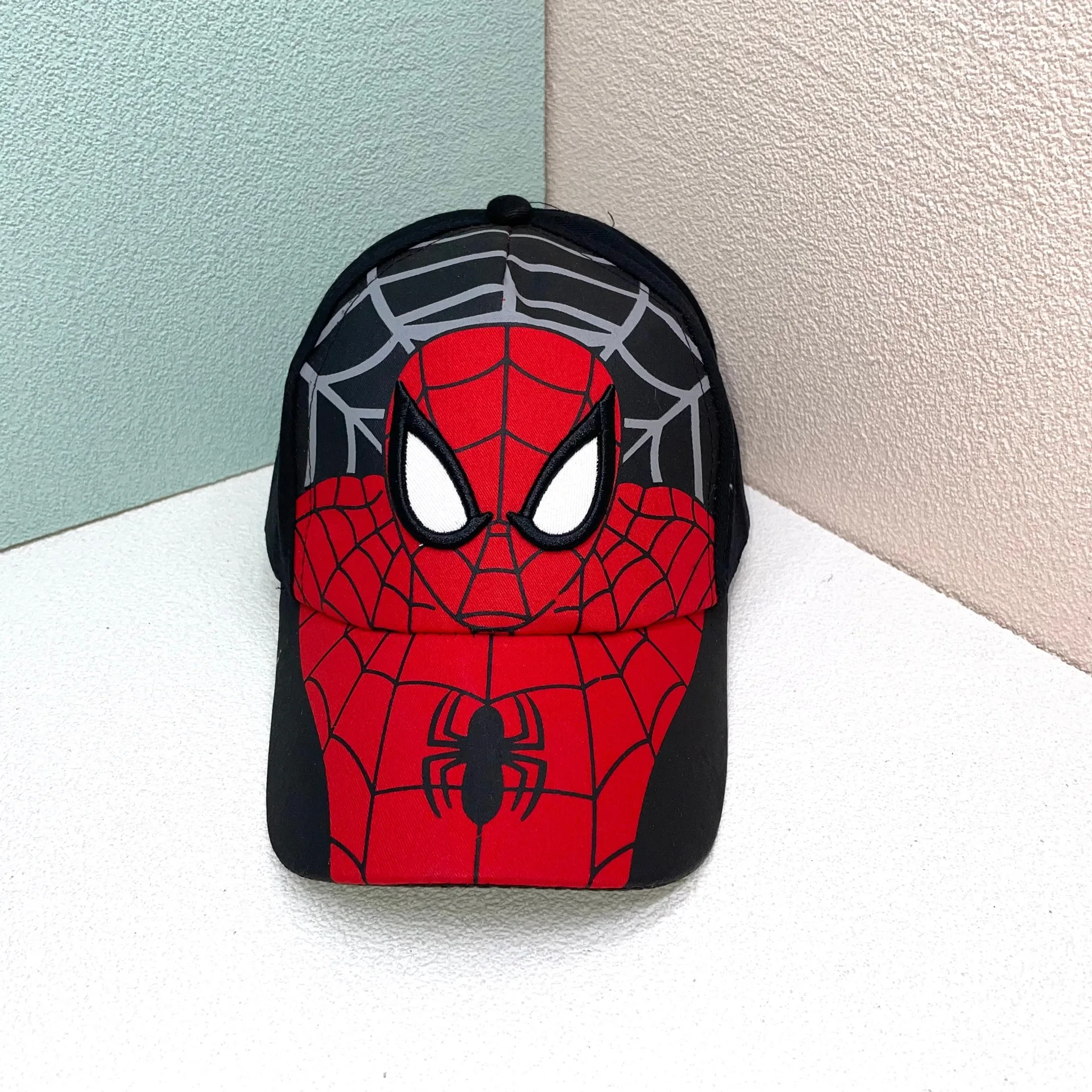Casquette de Baseball Spiderman mignonne, chapeau Spider Man, accessoire de mode 3-7 ans, chapeau de soleil Spider-Man pour garçon et fille, jouet figurine Anime, cadeau pour enfant