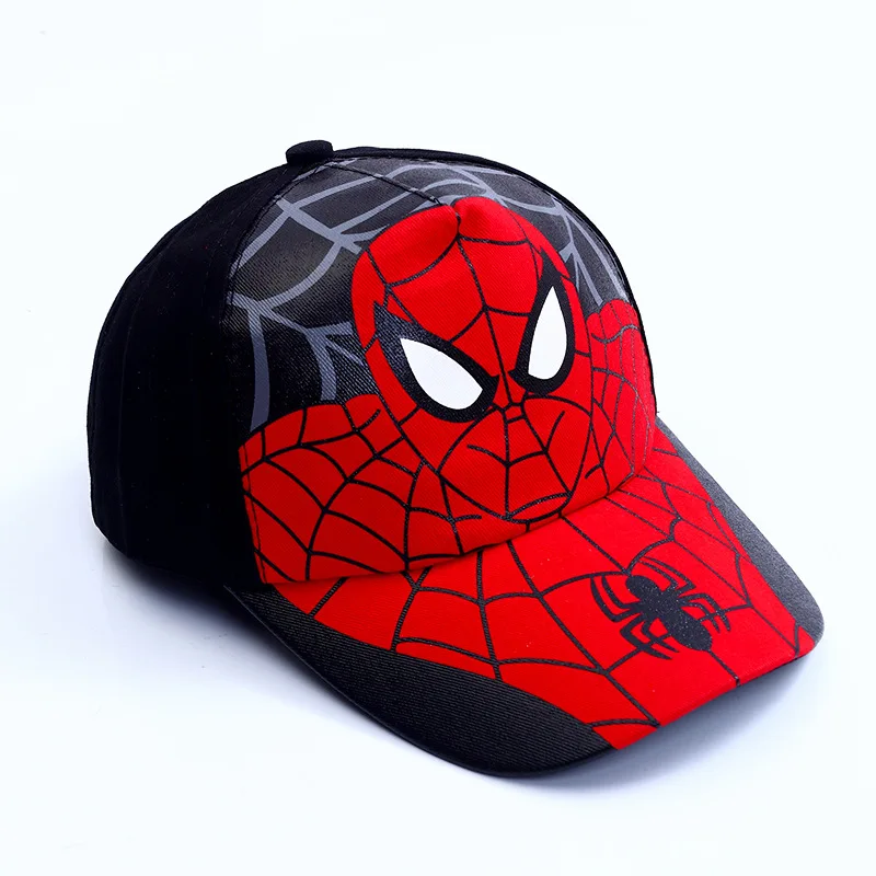 Casquette de Baseball Spiderman mignonne, chapeau Spider Man, accessoire de mode 3-7 ans, chapeau de soleil Spider-Man pour garçon et fille, jouet figurine Anime, cadeau pour enfant