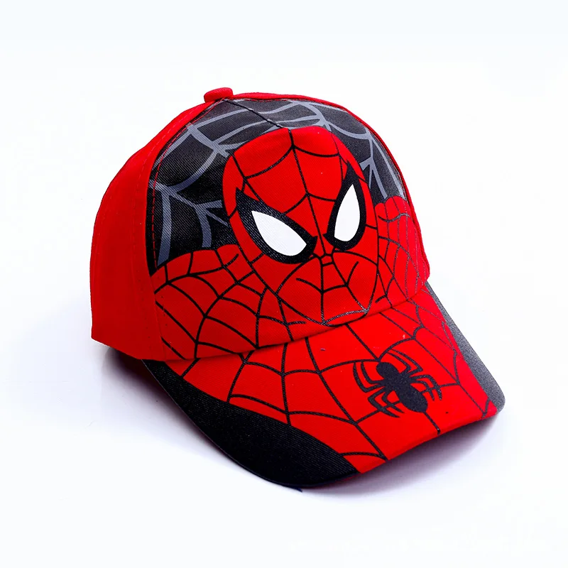 Casquette de Baseball Spiderman mignonne, chapeau Spider Man, accessoire de mode 3-7 ans, chapeau de soleil Spider-Man pour garçon et fille, jouet figurine Anime, cadeau pour enfant